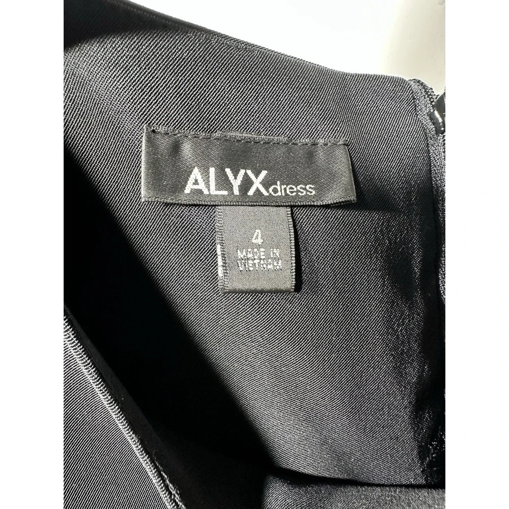 Alyx Sleeveless Sheath Dress Size 4 Black Career Business Formal Professional